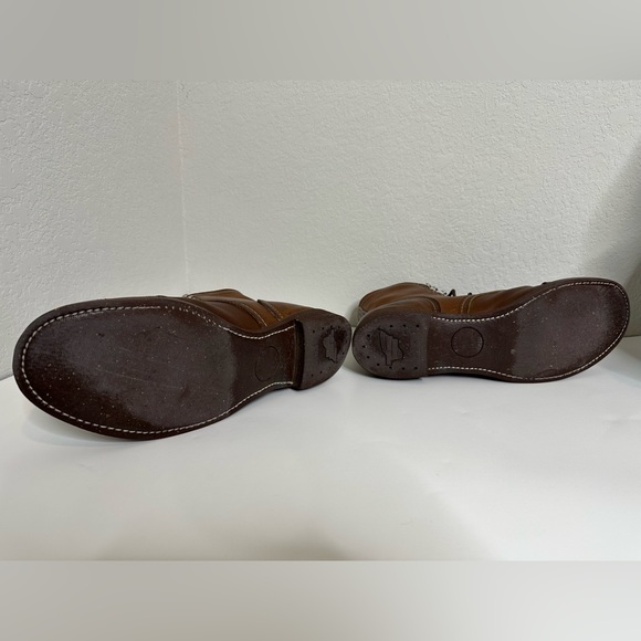 Red Wing Shoes Iron Ranger Size US 10.5 D Men's Leather Boot - Brown Copper 8085 - Picture 3 of 13